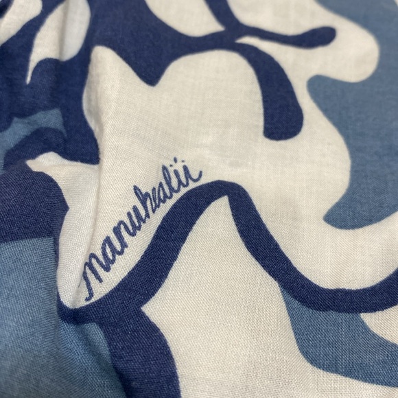 Manuheali’i Boys 6-7 Collared Short Sleeve Button Down Hawaiian Aloha Shirt - Picture 8 of 8